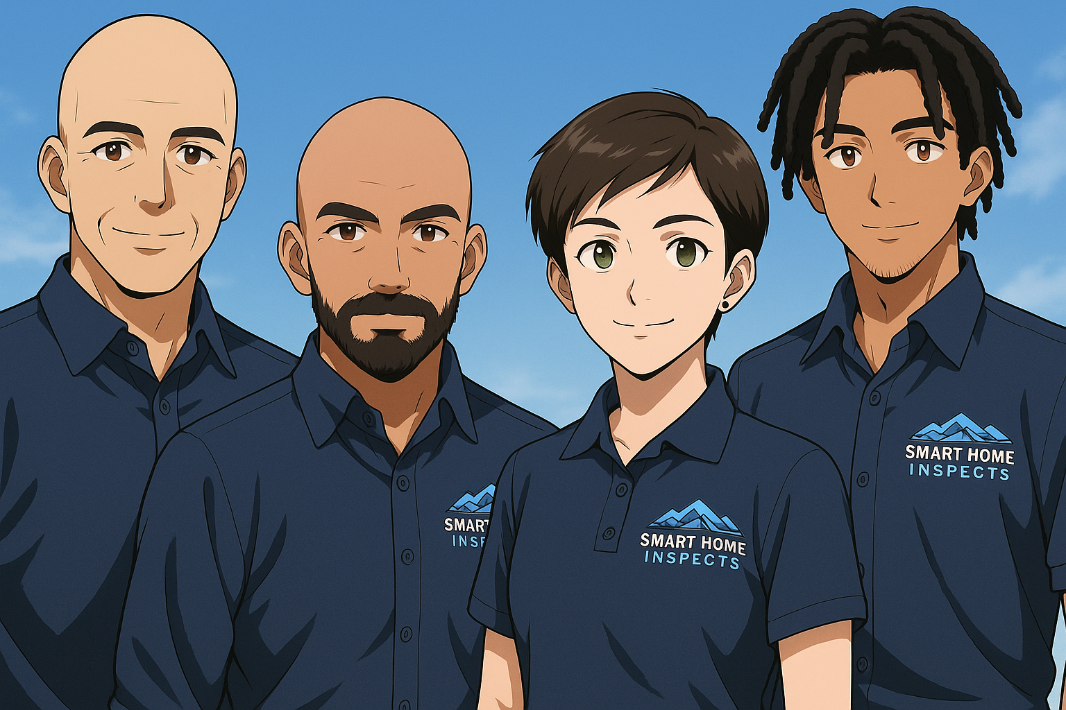Smart Home Inspects team providing home inspection services in Maryland