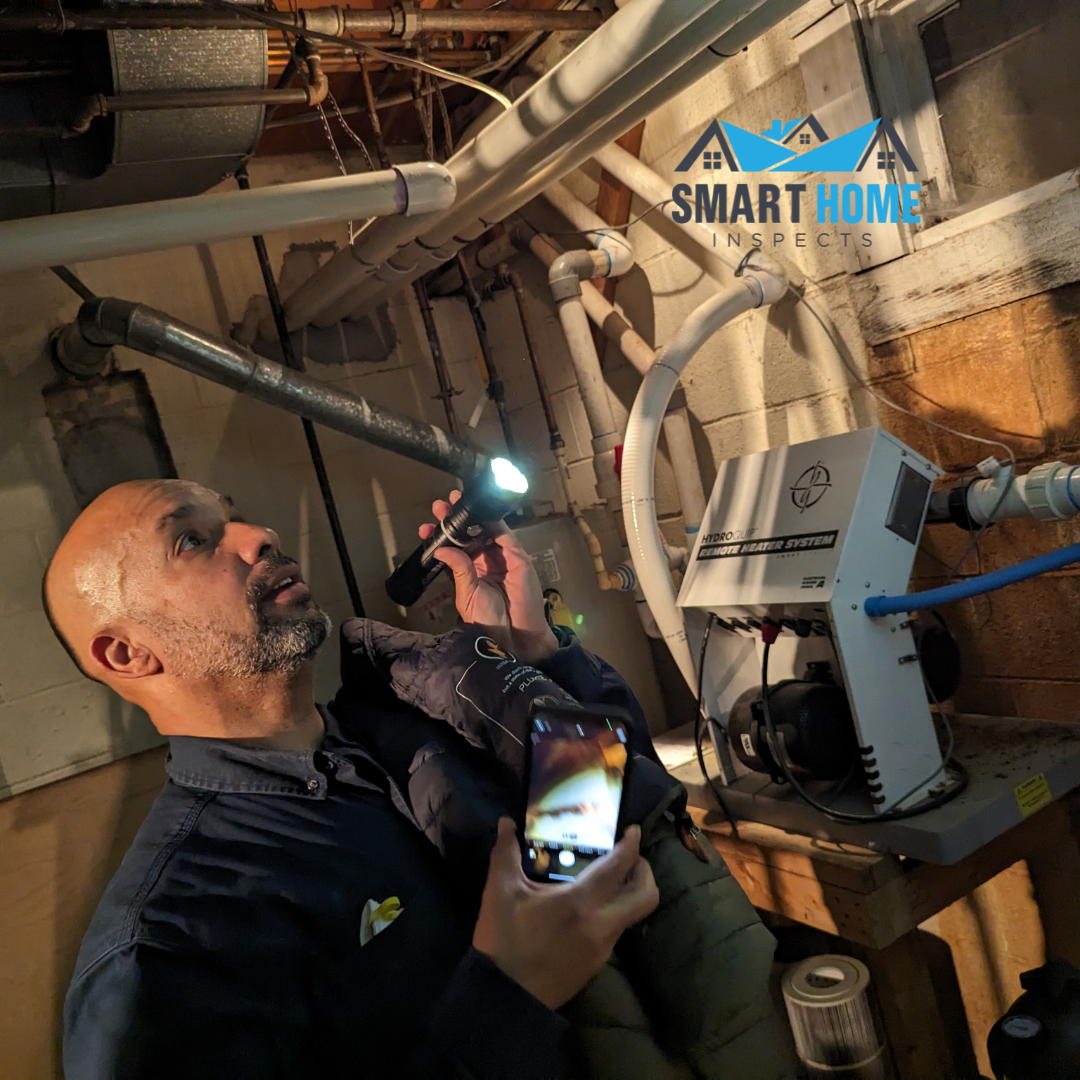 Residential home inspection in Maryland using professional inspection tools