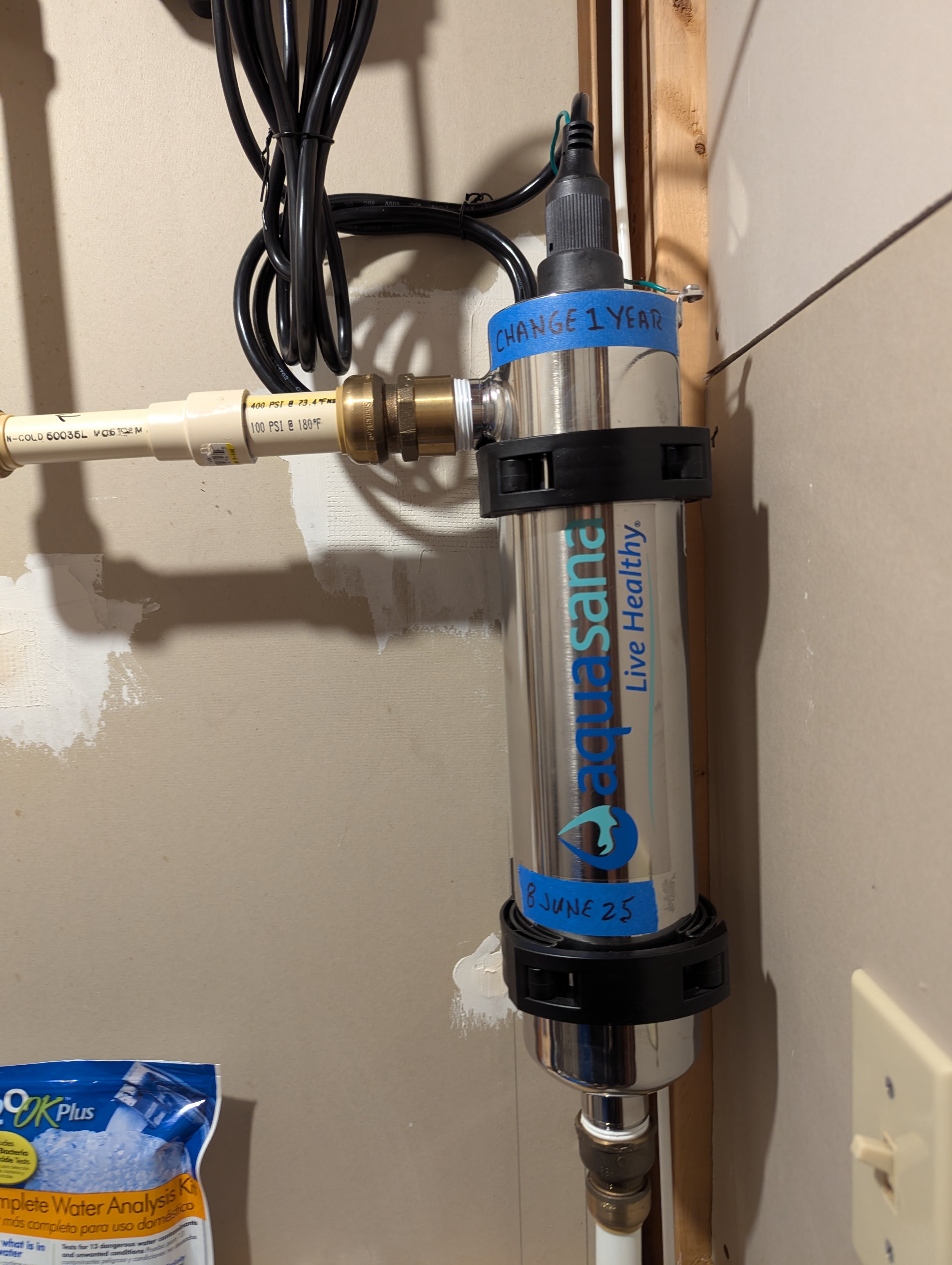 Aquasana whole house water filtration system
